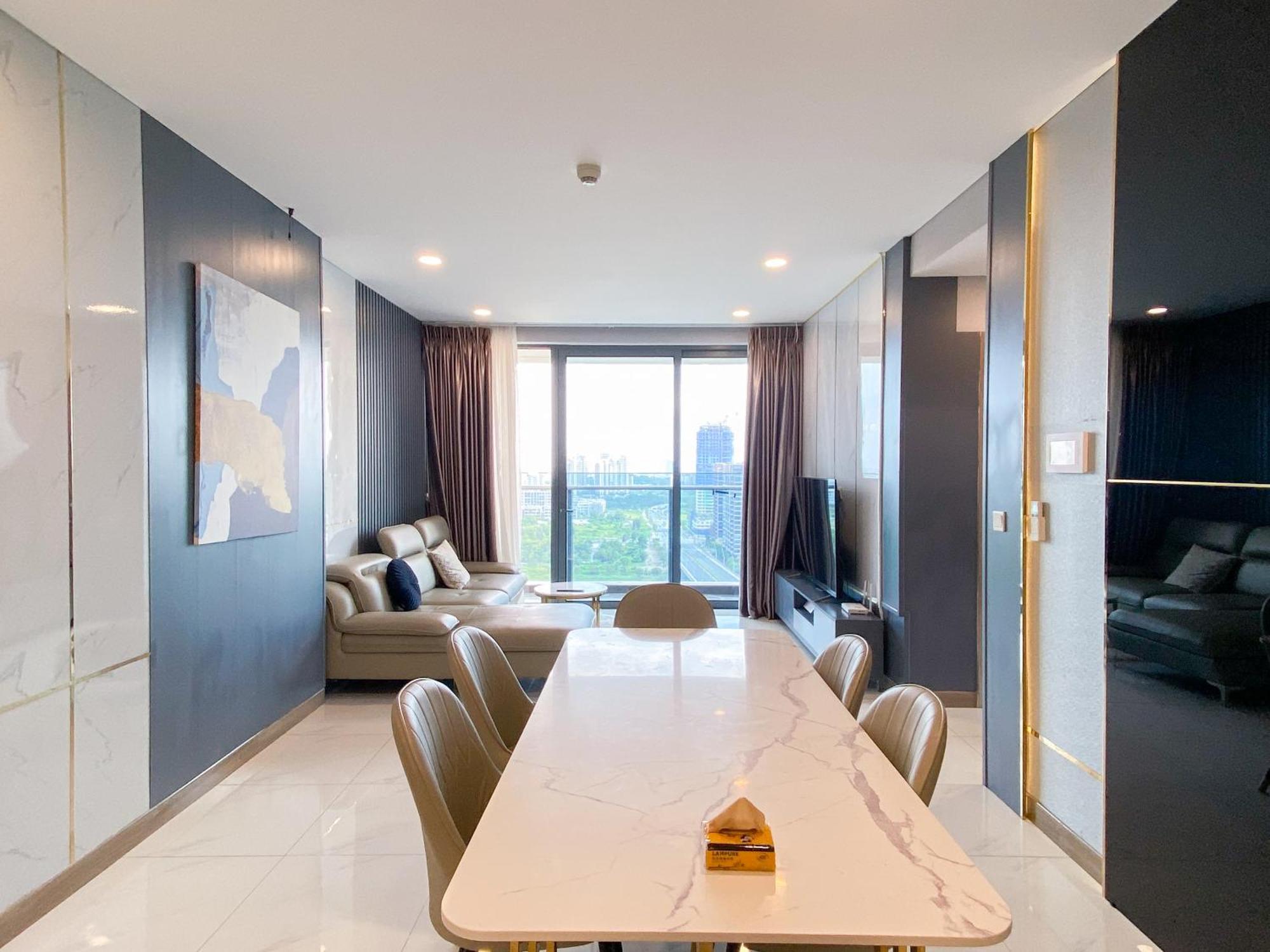Zeus Living - Cozy 3 Bedroom In Sunwah Pearl Căn hộ *