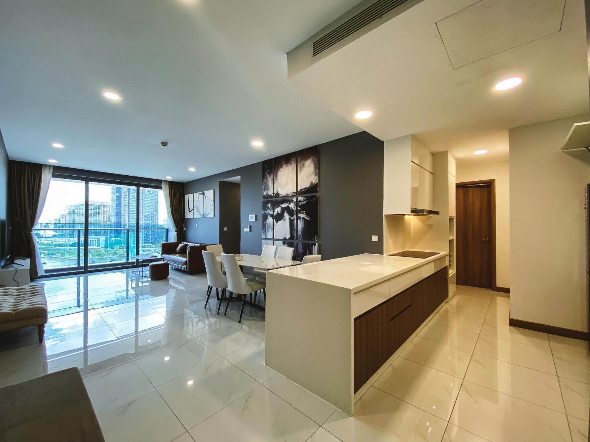 Zeus Living - Cozy 3 Bedroom In Sunwah Pearl Căn hộ *